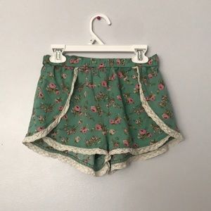 Flowered shorts